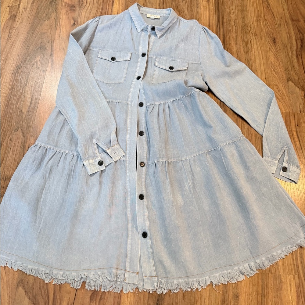 Umgee Soft light denim dress